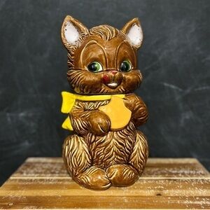 Vintage Enesco Kitty Cat Cookie Jar